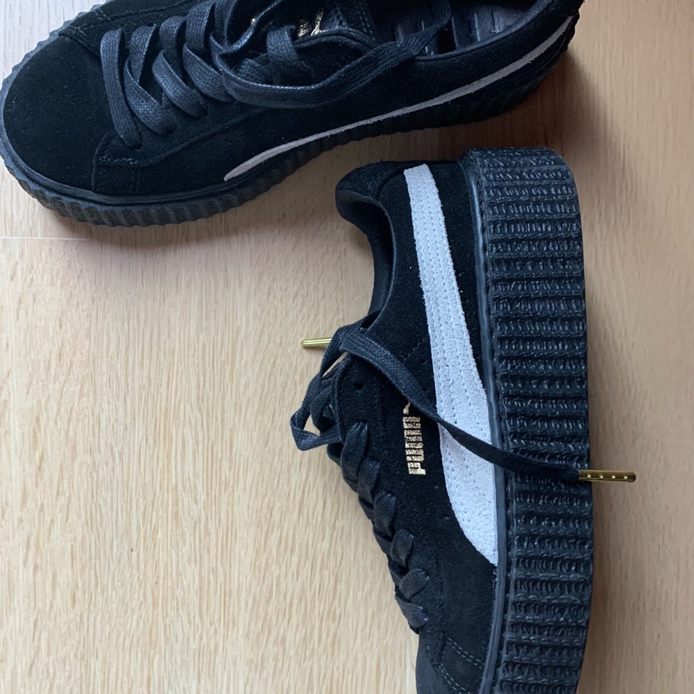 Puma Creeper Rihanna Fenty Black suede NWT in box